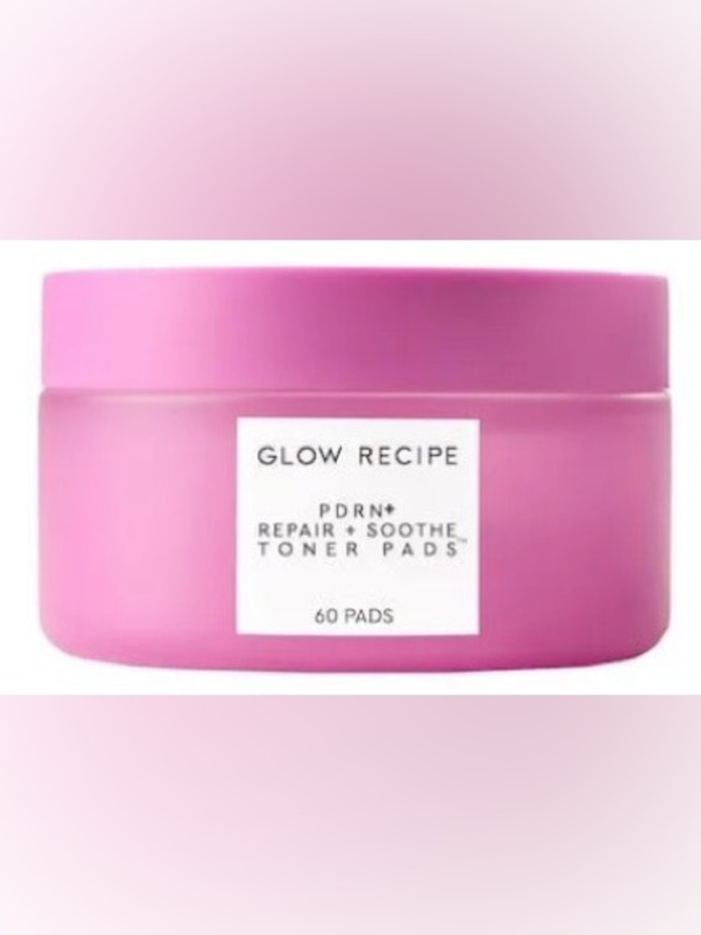 Glow Recipe Pink PDRN+ Repair & Soothe Toner Pads